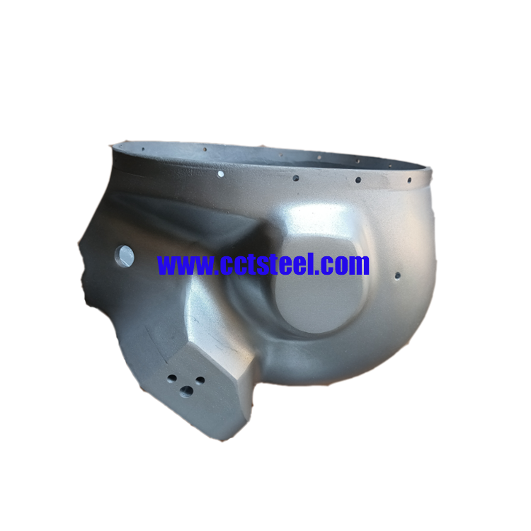 Deep diving helmet casting
